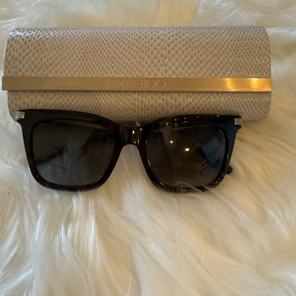 Jimmy Choo Sunglasses with Case